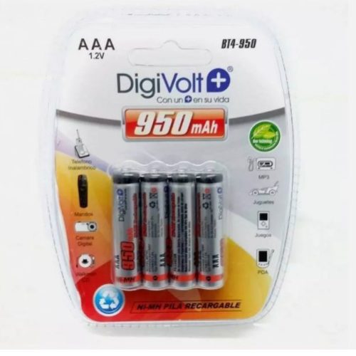 4-Pilas-AAA-950-mAh-Baterias-Recargables-1.2v-Bateria-NH-AAA-NiMh-2