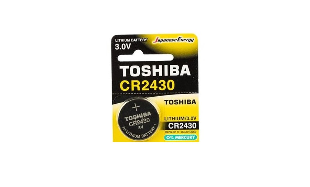 PILA 2430 TOSHIBA 3V (ESTE PRECIO SOLO EN LA PAGINA WEB)
