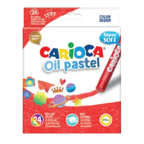Carioca Pack de 24 Pasteles al Oleo