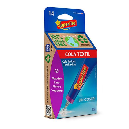 Cola Para Tejidos, Blister 20g 2414 Supertite