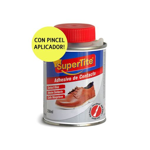 Adesivo de contacto, embalagem 250ml a2456 supertite. adesivo de contacto multiúsos, alta resistência, sem tolueno