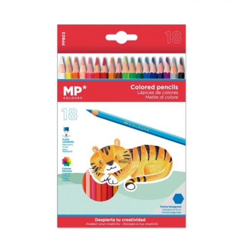 Lápices de colores colores surtidos 18 uds