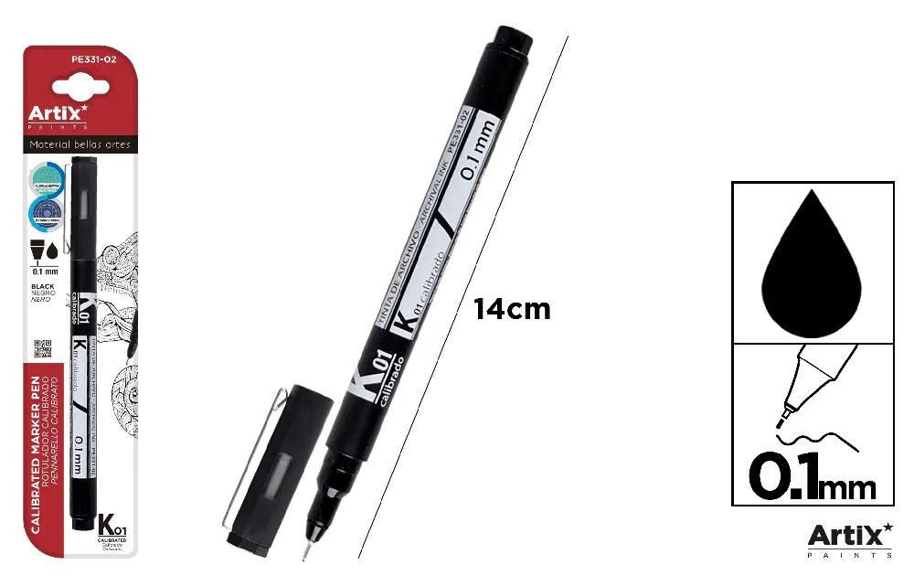 ROTULADOR CALIBRADO 0.1 mm.