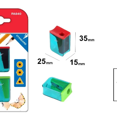 SACAPUNTAS MINI CON DEPÓSITO.