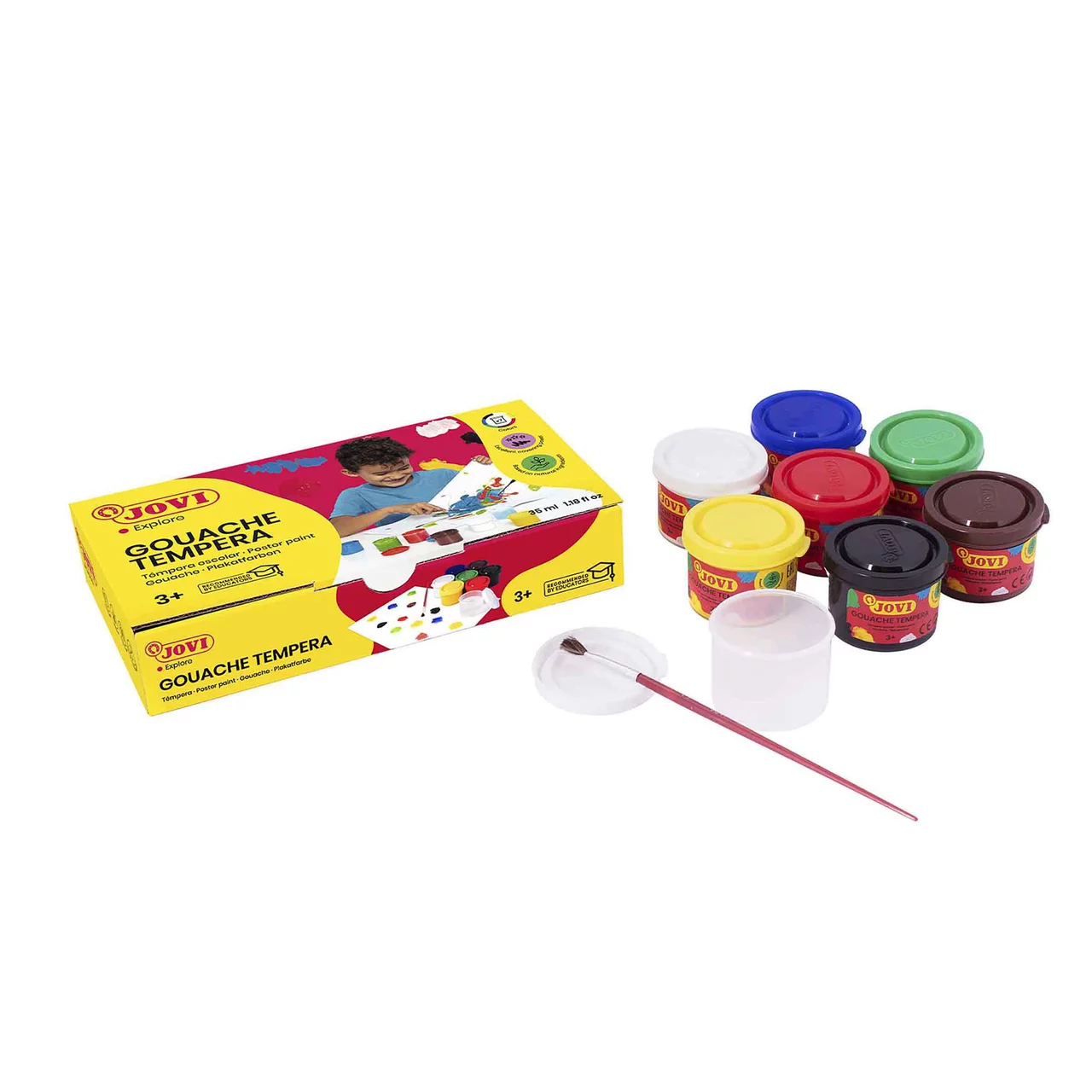Témpera Jovi 507 c/7 colores 35ml - Imagen 2