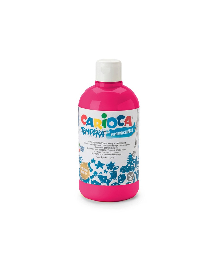 carioca tempera color magenta 500ml