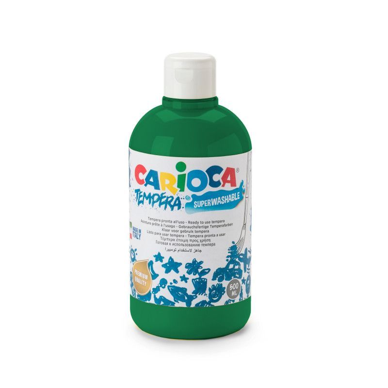 carioca tempera color v.smeraldo-v.esmeralda 500ml