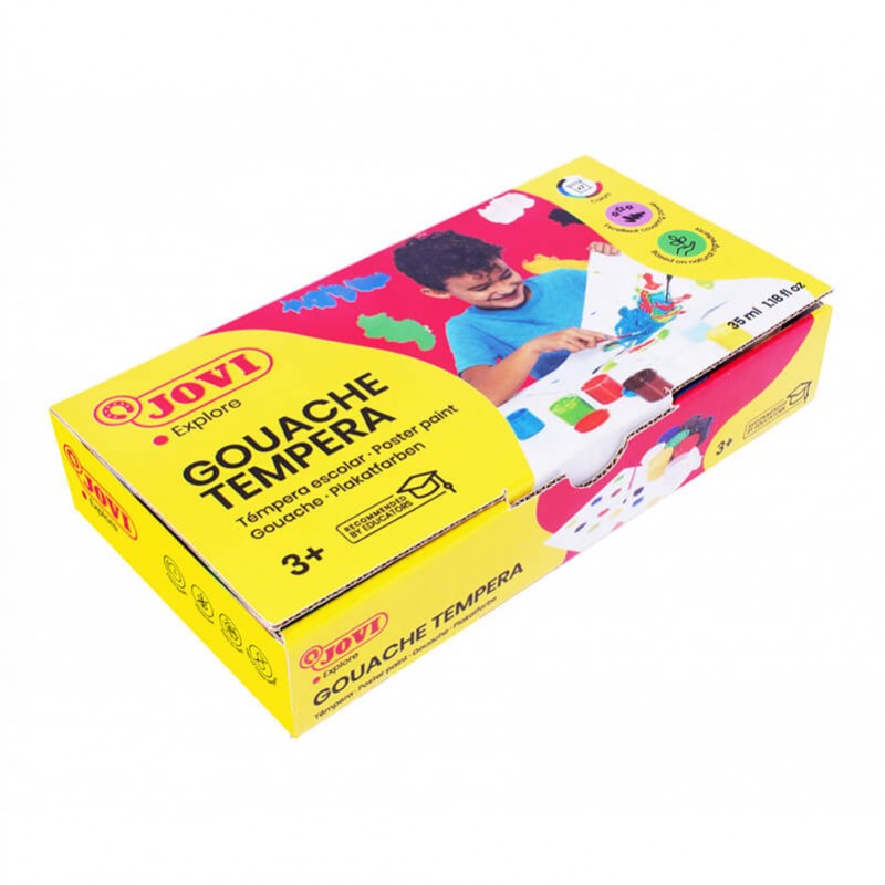 Témpera Jovi 507 c/7 colores 35ml
