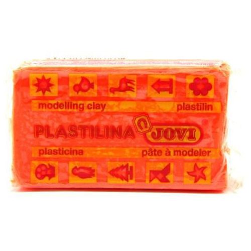 Plastilina jovi 70 naranja unidad tamaño pequeño 50g