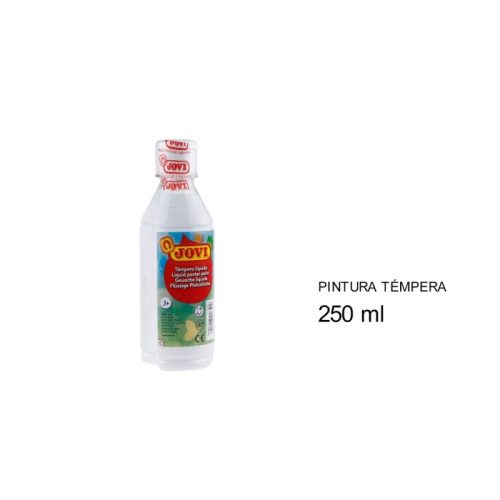 Tempera liquida 250 cc blanco jovi
