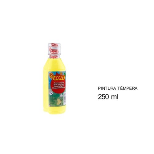 Tempera liquida 250 cc amarillo claro jovi