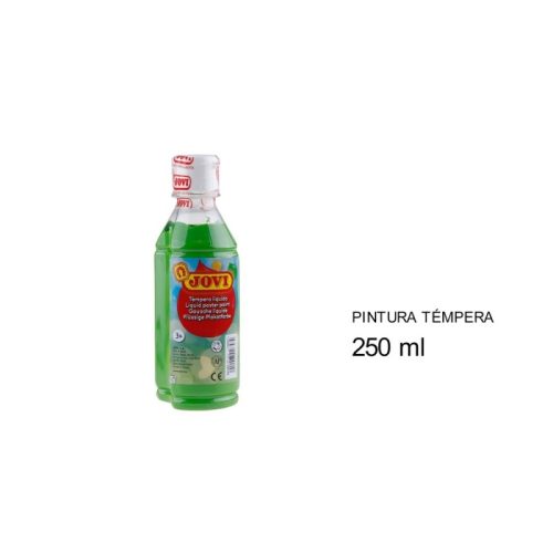 Tempera liquida 250 cc verde medio jovi