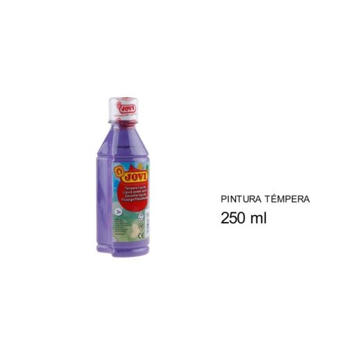 Tempera liquida 250 cc violeta jovi