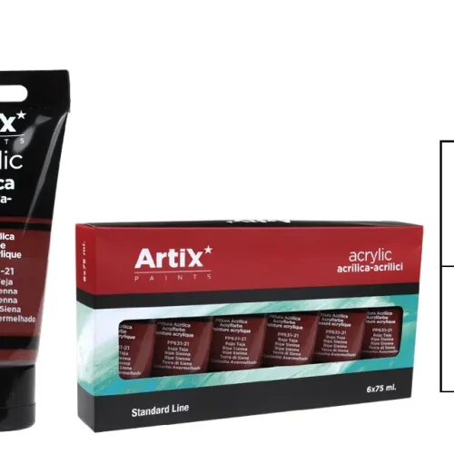 PINTURA ACRÍLICA SIENA 75 ml PP631-21 1 UNIDADES