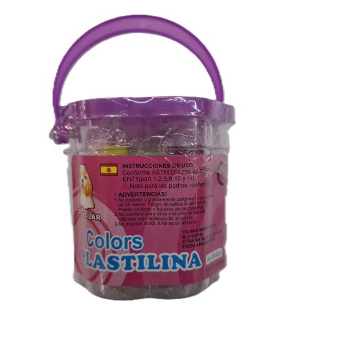 CUBO PLASTILINA 8 COLORES NO:P081