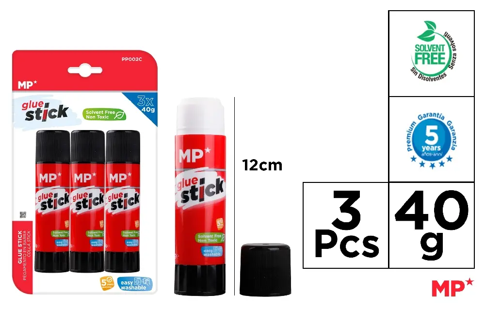 PEGAMENTO DE BARRA 3 Uds.x40G
