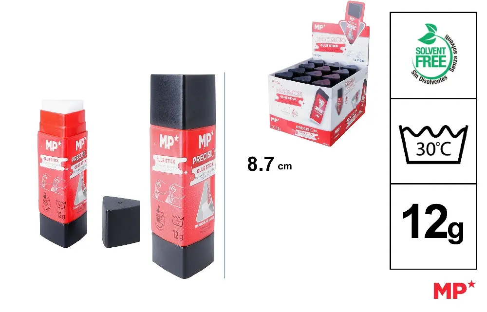 PEGAMENTO DE BARRA TRIANGULAR 12 g. 1UNIDADE