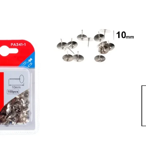 CHINCHETA CROMADA 10 mm 100 Uds..